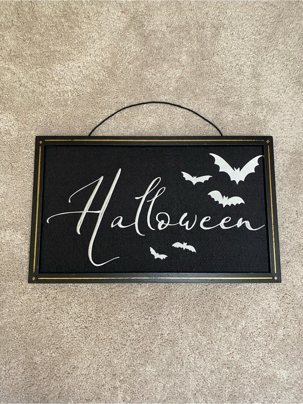 Target Hyde And Eek! “Halloween” Wall Sign